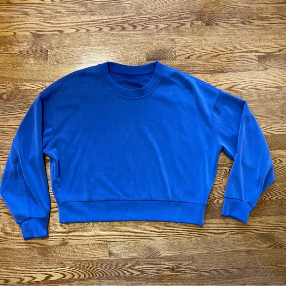 Lululemon Psychic Softstrene Perfectly Oversized Cropped Crew Longsleeve - Picture 2 of 11